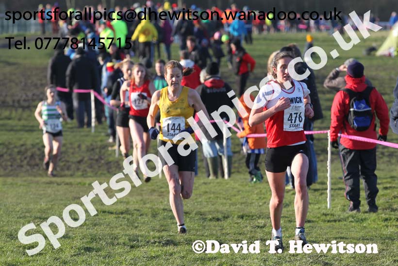 Senior womens Northern Cross Country  Championships, Pontefract. Photo: David T. Hewitson/Sports for All Pics